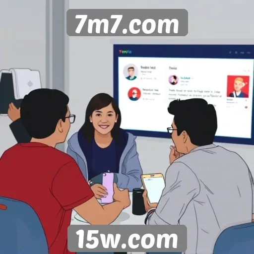 Explorando os recursos de comunidade do 7m7.com