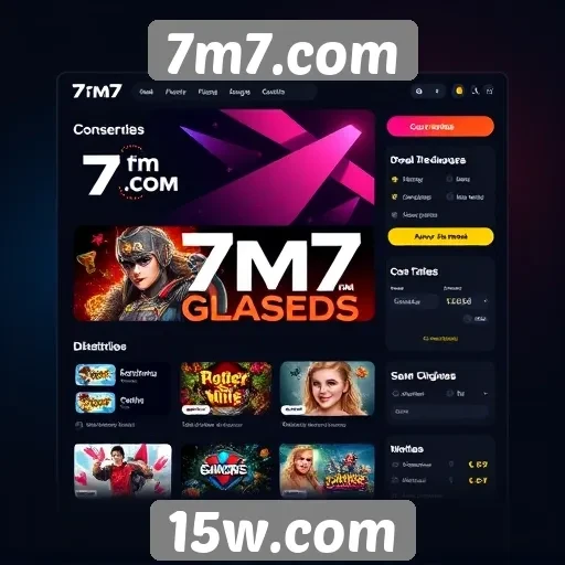 Avaliação da interface do usuário de 7m7.com